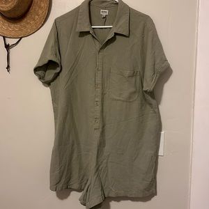 Rhythm romper button down